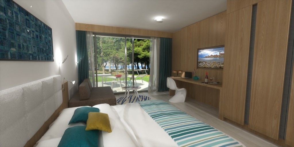 Garden Suites Umag Plava Laguna Esterno foto